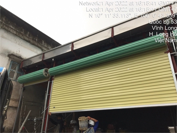CỬA CUỐN CÔNG NGHỆ ÚC TẤM LIỀN HÃNG MITADOOR 